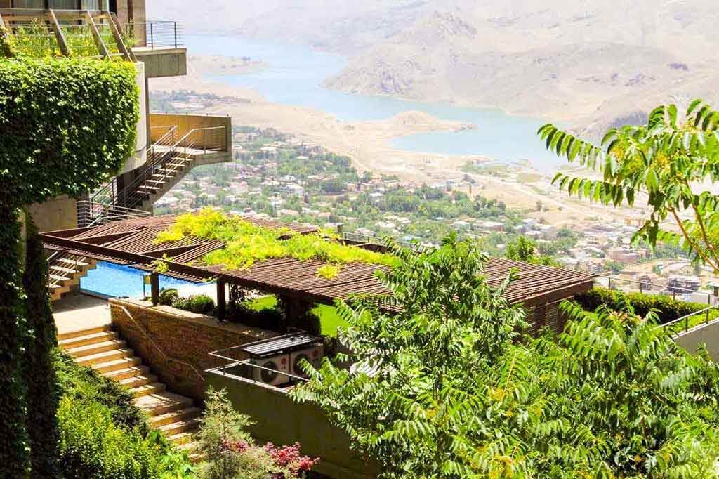 چشم انداز اصطلک از محله های لواسان